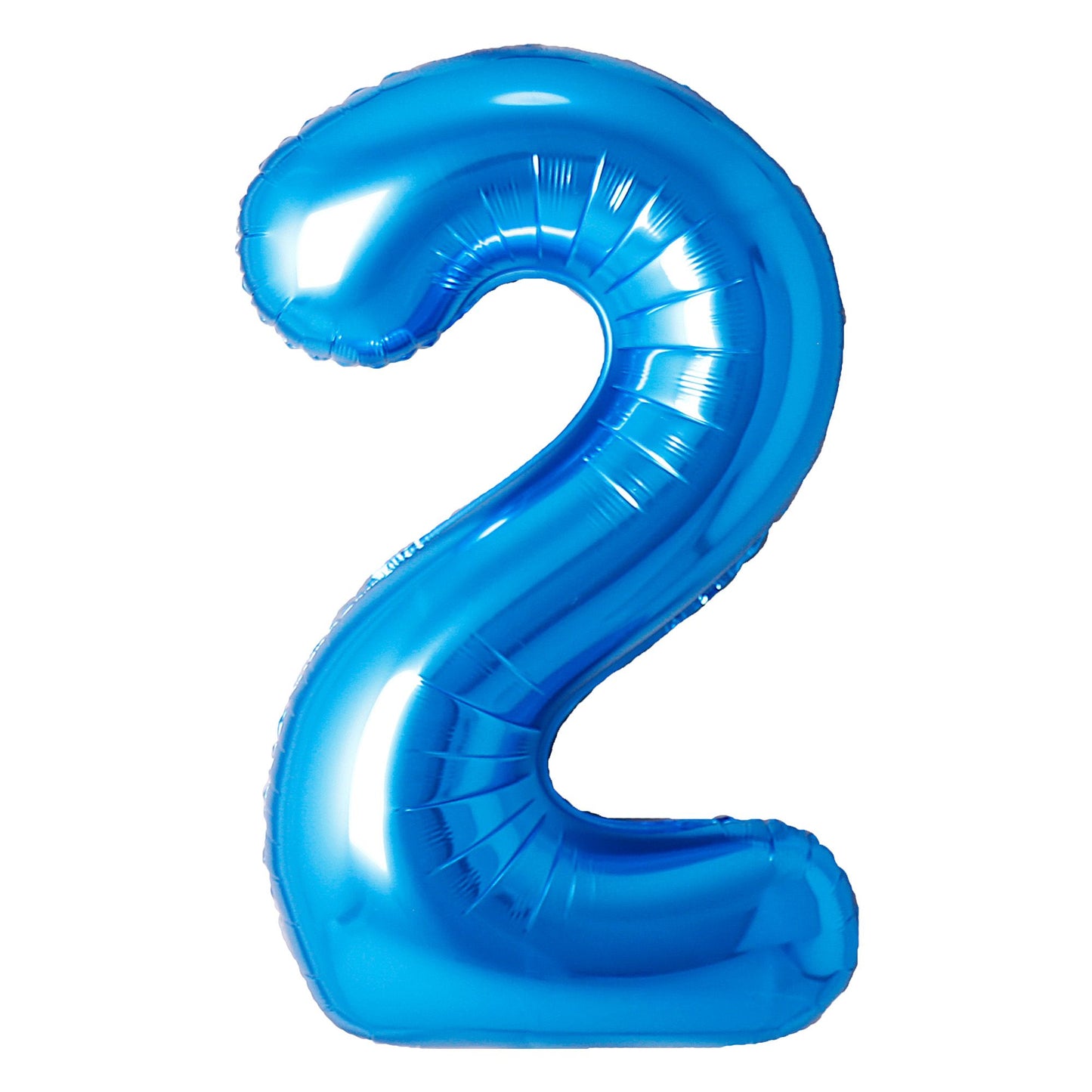 34" Blue Number 2 Airise Balloon(Helium Inclued)