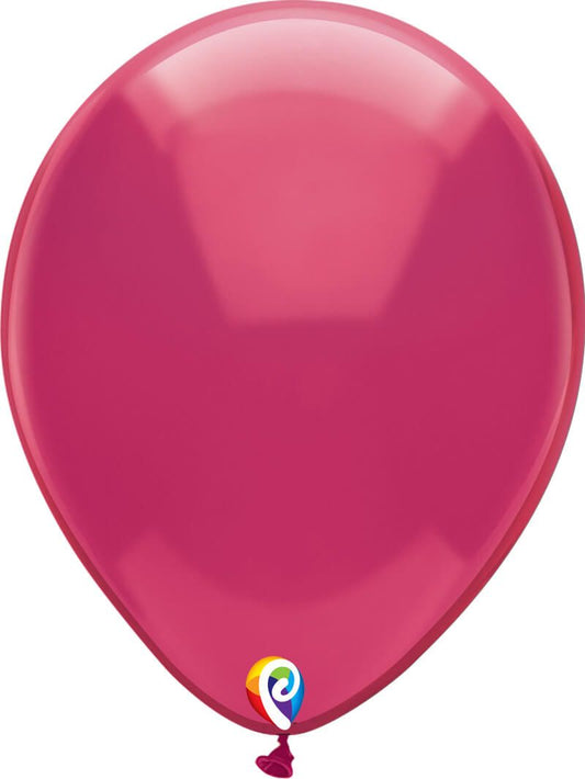 12" Fuchsia Balloon(Helium Inclued)