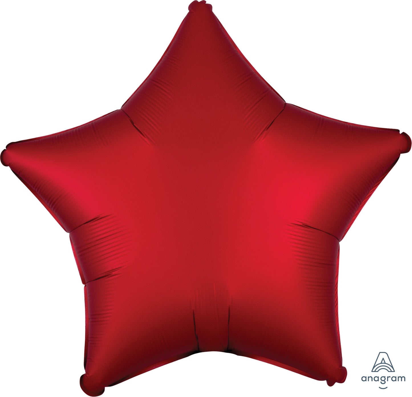 18" Satin Luxe Sangria Star Balloon(Helium Inclued)