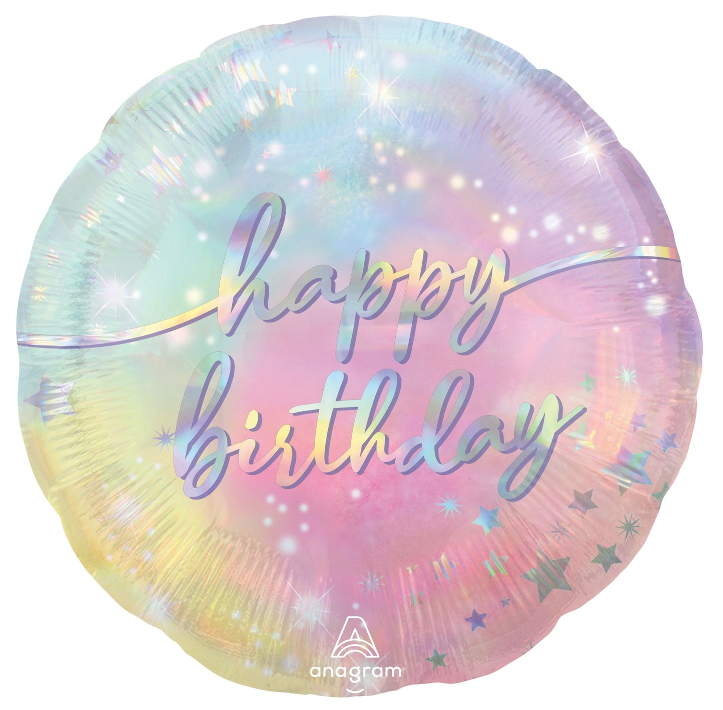 18"Standard Luminous Birthday Balloon（Helium Inclued)