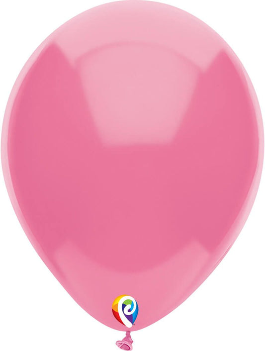 12" Hot Pink Balloon(Helium Inclued)