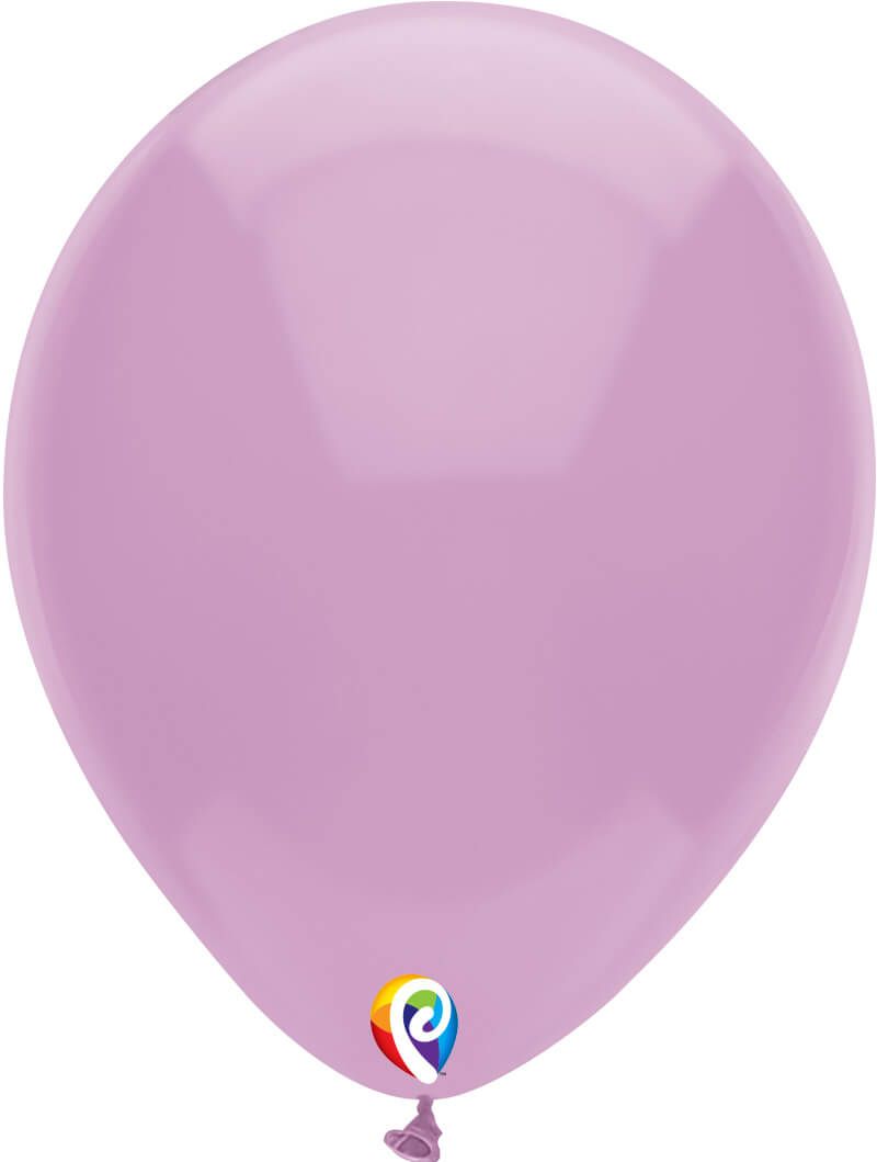12" Lilac Balloon(Helium Inclued)