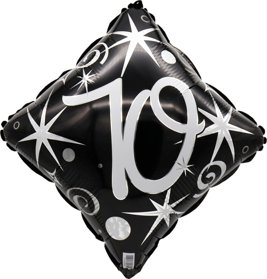 18"Elegant Sparkles and Swirls Balloon(Helium Inclued)