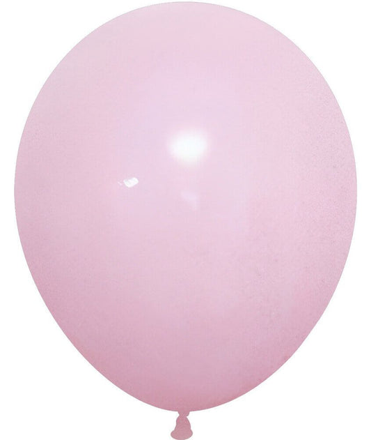 12" Macaron Pink Balloon(Helium Inclued)