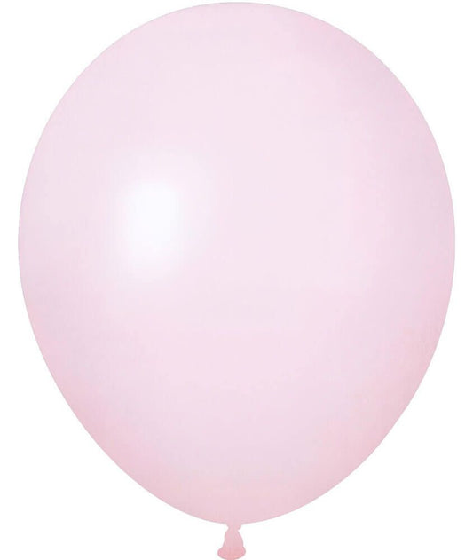 12" Standard Baby Pink Balloon(Helium Inclued)