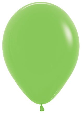 11" Lime Green Balloon(Helium Inclued)